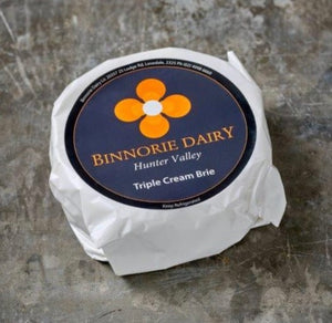 Binnorie Dairy- TRIPLE CREAM BRIE (local pick up & delivery only)