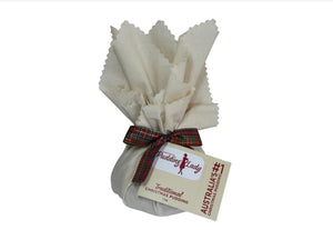The Pudding Lady- TRADITIONAL Christmas Pudding- Round In Cloth- Award Winning