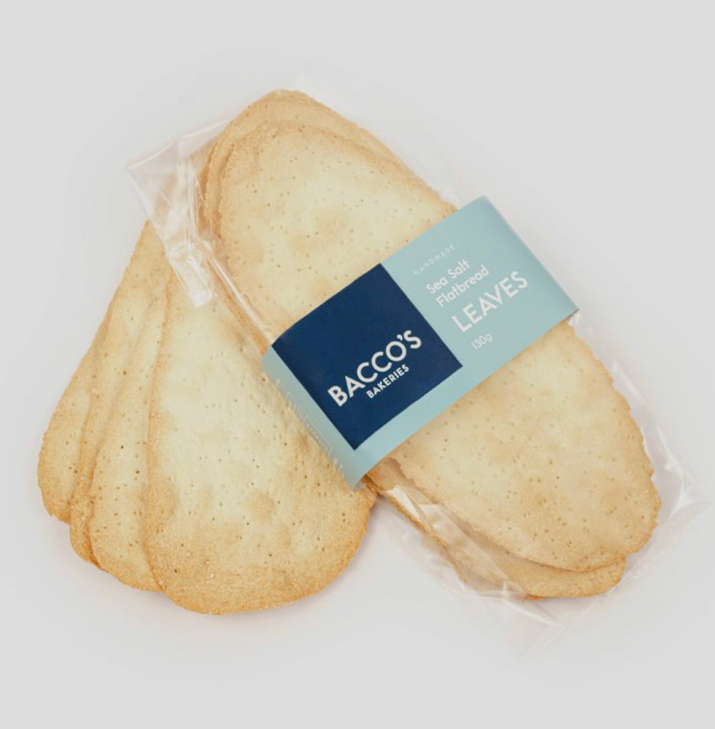 Bacco’s Bakeries- SEA SALT FLATBREAD LEAVES 130gm