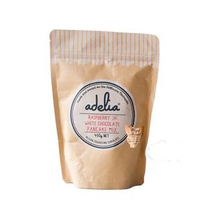 Adelia Fine Foods- PANCAKE MIX- RASPBERRY & WHITE CHOCOLATE