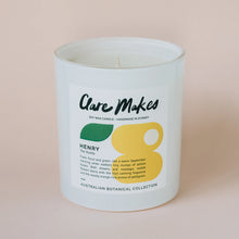 Load image into Gallery viewer, Clare Makes- HENRY: THE WATTLE CANDLE
