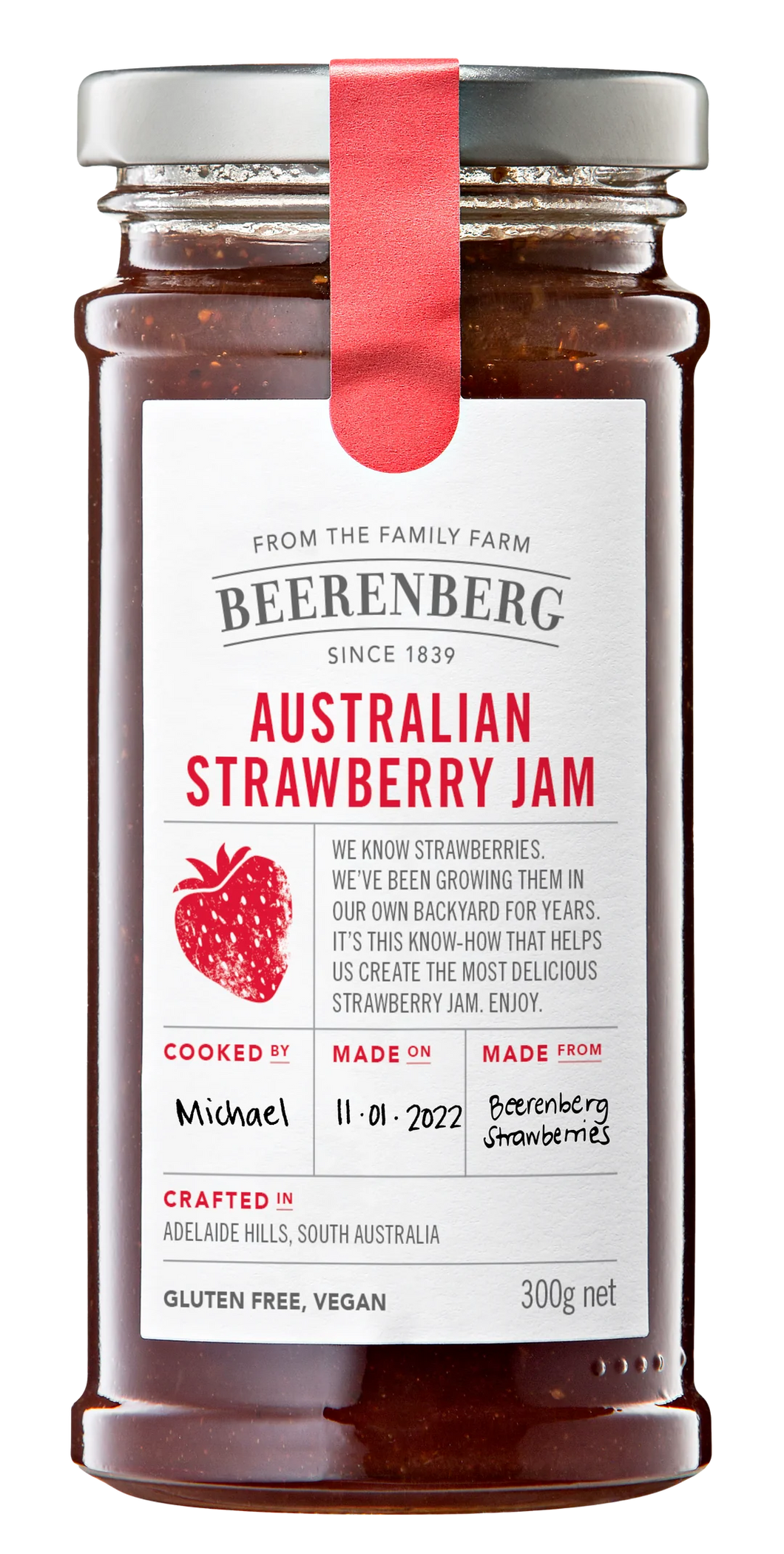 Beerenberg- AUSTRALIAN STRAWBERRY JAM