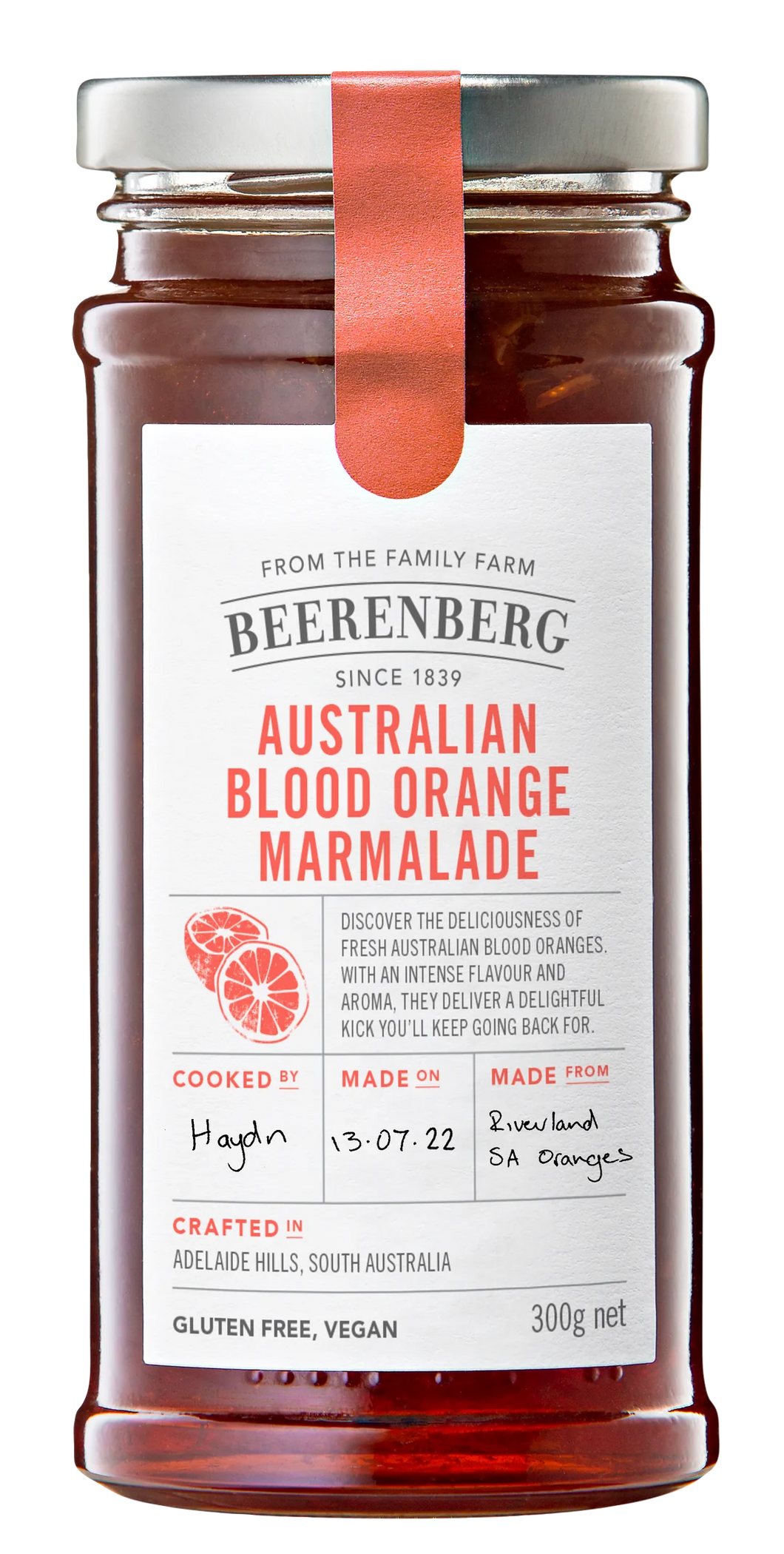 Beerenberg- BLOOD ORANGE MARMALADE