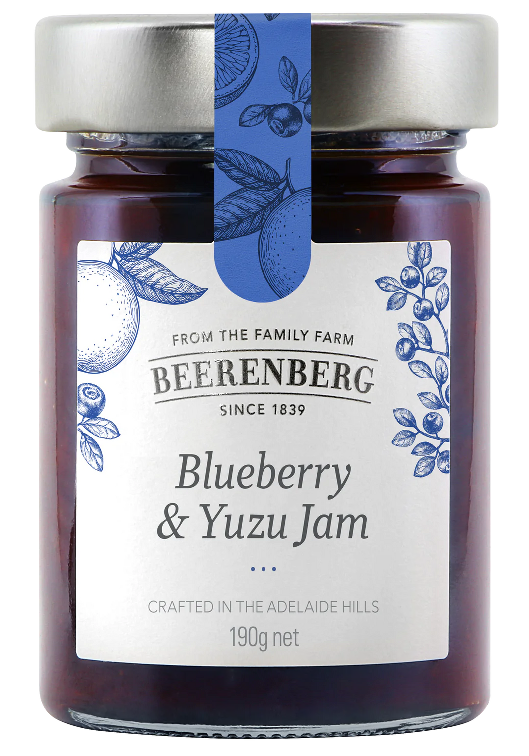 Beerenberg- BLUEBERRY & YUZU JAM