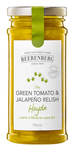 Beerenberg- GREEN TOMATO & JALAPEÑO RELISH
