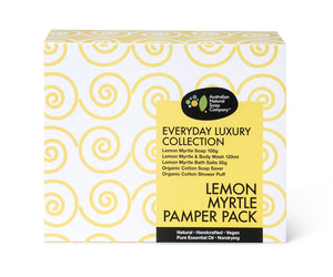Australian Natural Soap Company- LEMON MYRTLE PAMPER PACK