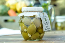 Load image into Gallery viewer, Stubborn Olive- GARLIC FILLED OLIVES
