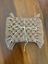 Load image into Gallery viewer, Poppy’s Pieces- MACRAMÉ COASTERS (set of 4)
