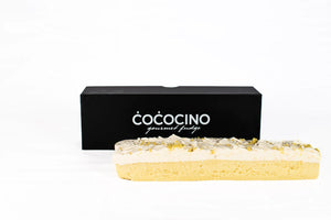 Cococino- LEMON MERINGUE FUDGE LOG 300gm