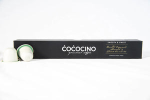 Cococino- ESPRESSO COFFEE PODS 10 PACK BOX - COMPOSTABLE & BIODEGRADABLE