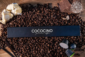 Cococino- ESPRESSO COFFEE PODS 10 PACK BOX - COMPOSTABLE & BIODEGRADABLE