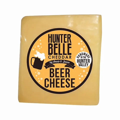 Hunter Belle Dairy Co.- BEER CHEESE 140gm (local pick up & delivery only)