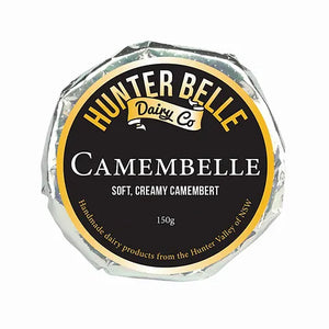 Hunter Belle Dairy Co.- CAMEMBELLE 150gm (local pick up & delivery only)