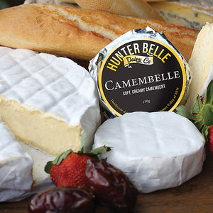 Hunter Belle Dairy Co.- CAMEMBELLE 150gm (local pick up & delivery only)