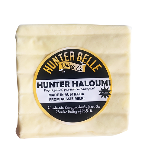 Hunter Belle Dairy Co.- HUNTER HALOUMI 180gm (local pick up & delivery only)