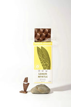 Load image into Gallery viewer, Melbourne Bushfood- LEMON MYRTLE VEGAN DARK CHOCOLATE
