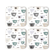 Load image into Gallery viewer, MY HYGGE HOME- COASTERS- CHIRPY BIRDS SET 4
