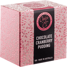 Load image into Gallery viewer, Ogilvie &amp; Co.- CHOCOLATE CRANBERRY PUDDING 80g
