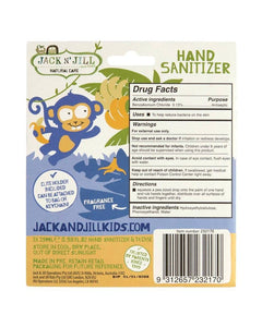 Jack n' Jill Kids- HAND SANITISER (Natural) & HOLDER 2 x 29ml