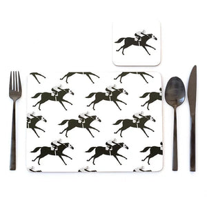 MY HYGGE HOME- PLACEMATS- RACEHORSE SET 4