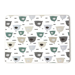 MY HYGGE HOME- PLACEMATS- CHIRPY BIRDS SET 4