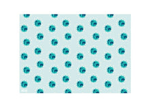 Load image into Gallery viewer, Turquoise Creative- Gift wrapping paper sheet (A2)- PLANET LOVE
