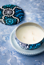 Load image into Gallery viewer, KEIORA- Indigenous Candle Tin- LEMON MYRTLE
