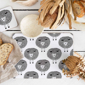 MY HYGGE HOME- PLACEMATS- SNOOZY SHEEP SET 4