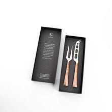 Load image into Gallery viewer, CLINQ- AGED COPPER 2PC KNIFE SET
