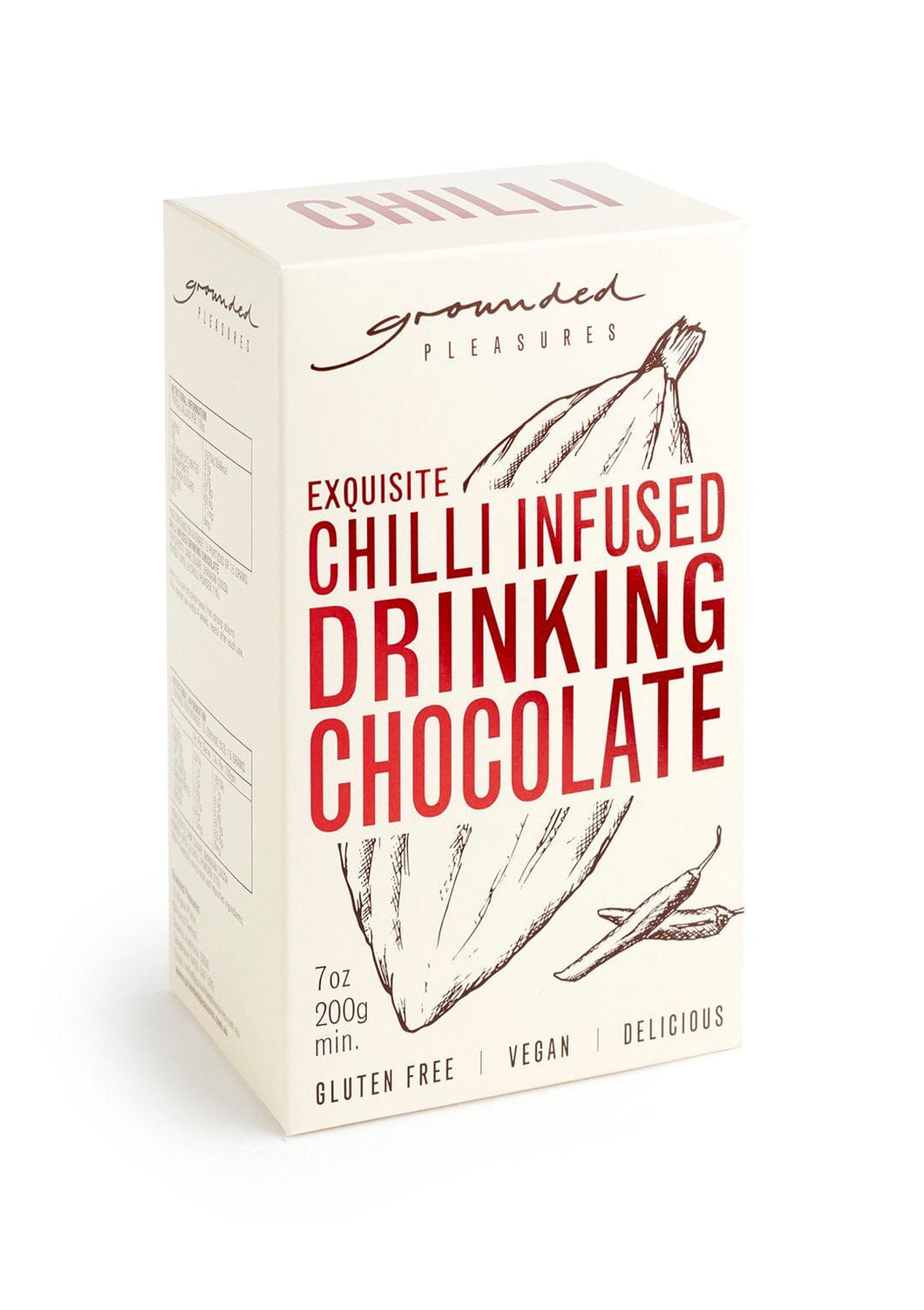 Grounded Pleasures- CHILLI INFUSED DRINKING CHOCOLATE
