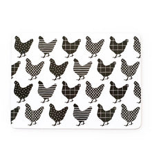 Load image into Gallery viewer, MY HYGGE HOME- PLACEMATS- CHARMING CHOOKS SET 4
