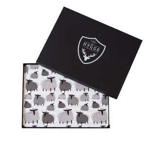 MY HYGGE HOME- PLACEMATS- FLUFFY SHEEP SET 4