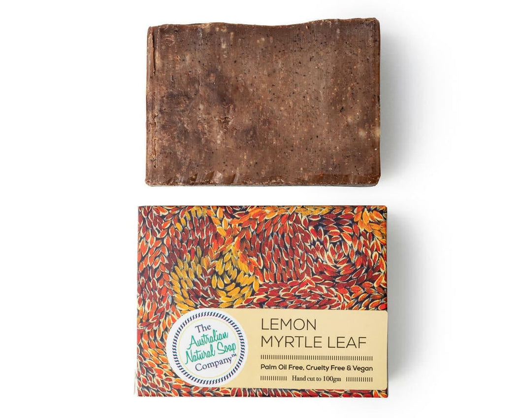 Australian Natural Soap Company- LEMON MYRTLE LEAF SOAP