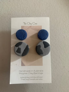 The Clay Cave- STUDS 2PK B