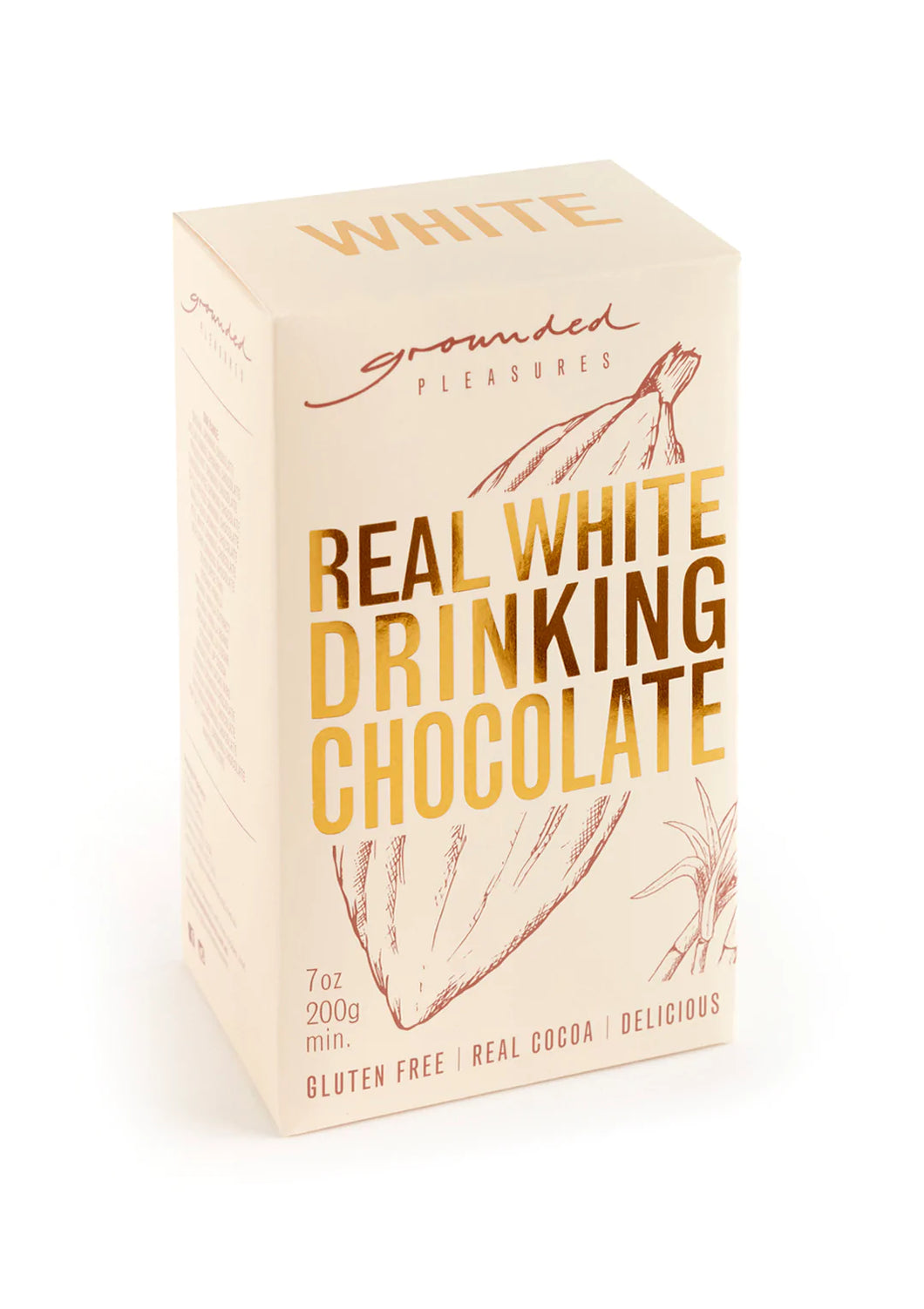 Grounded Pleasures- REAL WHITE DRINKING CHOCOLATE