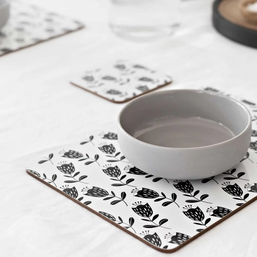 MY HYGGE HOME- PLACEMATS- BLOOMING BEAUTY SET 4