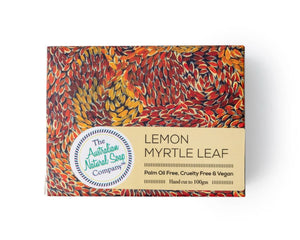 Australian Natural Soap Company- LEMON MYRTLE LEAF SOAP