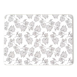 MY HYGGE HOME- PLACEMATS- GRAPE LEAF SET 4