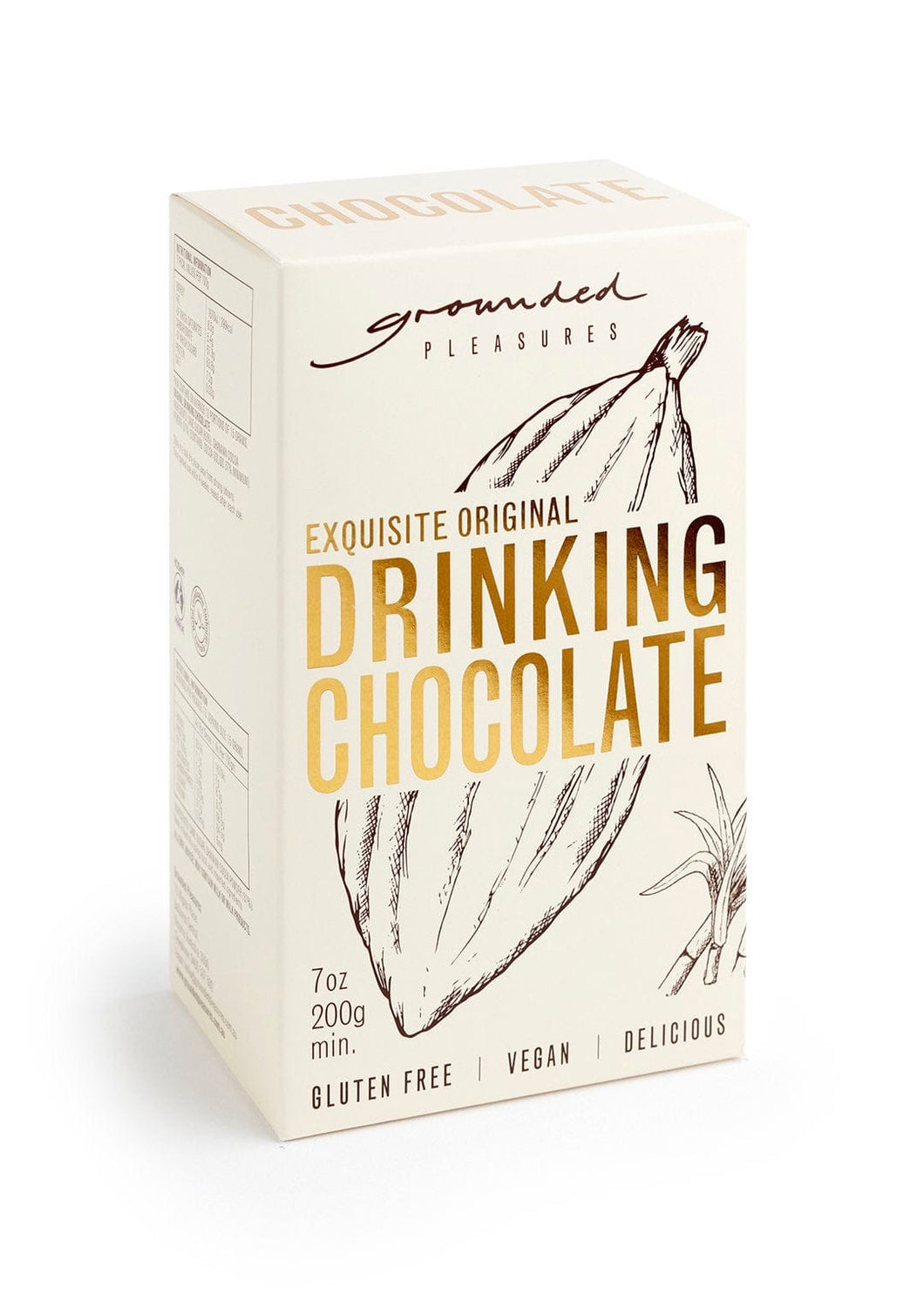 Grounded Pleasures- Exquisite Original DRINKING CHOCOLATE