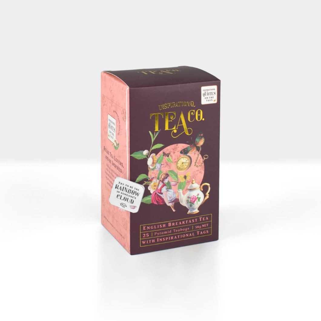 Inspirational Tea Co.- English Breakfast Teabags Inspirational tags 25pk