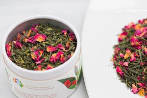 Golden Wattle Tea- Organic Rose Green Tea