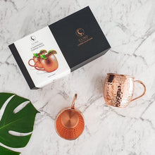 Load image into Gallery viewer, CLINQ- COPPER MOSCOW MULE MUGS
