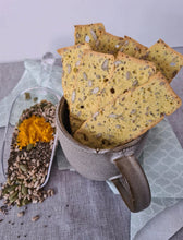 Load image into Gallery viewer, Green Whisk- Turmeric and Seeds Flavoured Bread
