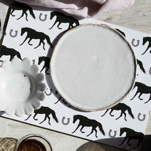 MY HYGGE HOME- PLACEMATS- HORSE & SHOE SET 4
